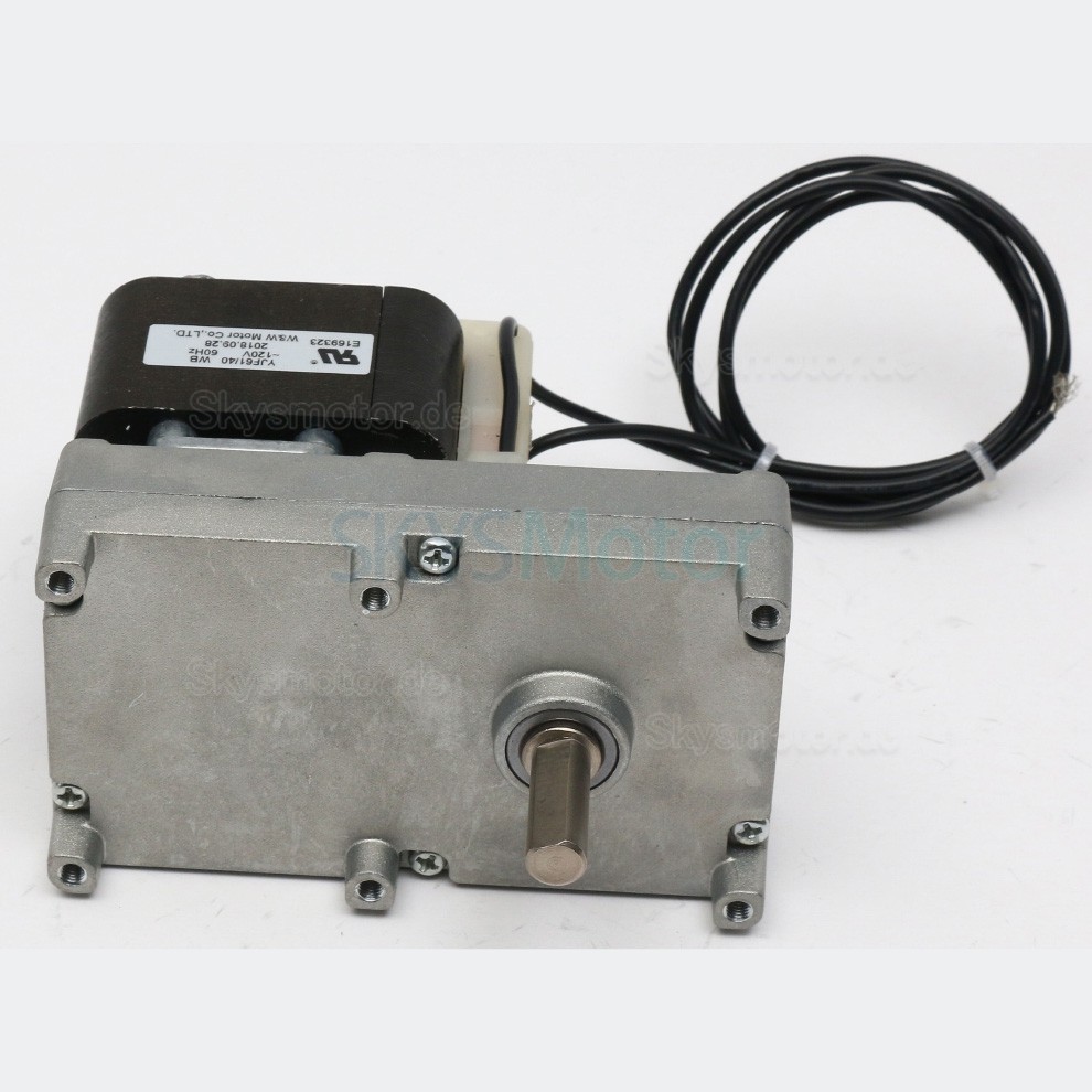 Spaltpol Getriebemotor GF-YJ61, einphasig, AC 110/220 V, &Uuml;bersetzung 251:1 - 5078:1